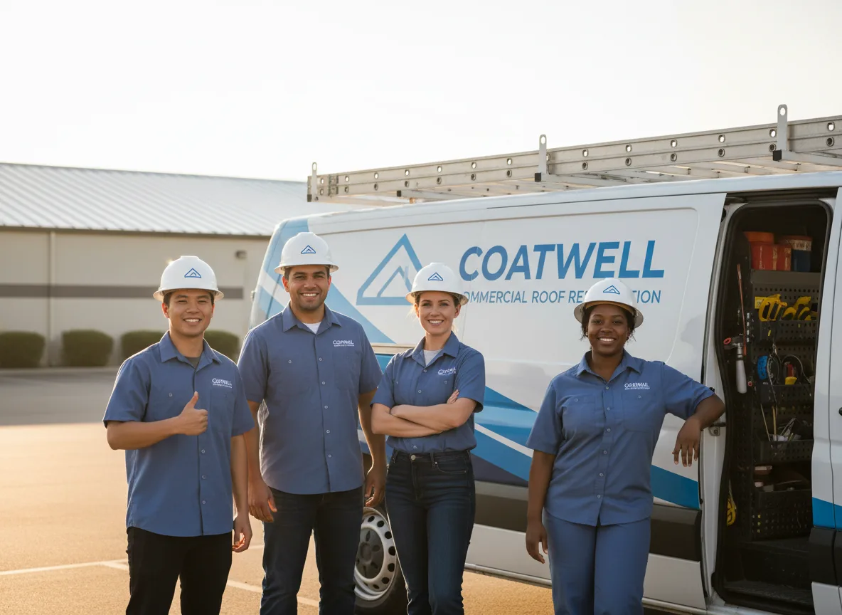 Commercial roof coating company in Treichlers, PA
